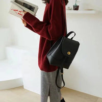 Turtleneck Loose Wool Sweater