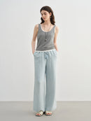 Relaxed Fit & Breathable Tencel Blend Pants