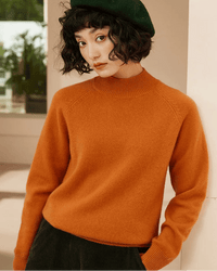 Cashmere Turtleneck Knitted Fashion Sweater