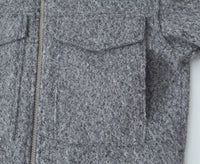 Vintage Gray Cropped Short Coat