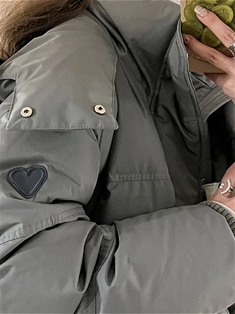 Thicken Hooded Down Parka