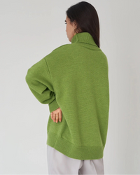Turtleneck Oversized Pullover Sweater