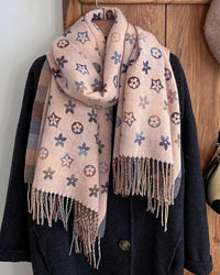 Printed Oversized Shawl Wrap Scarf