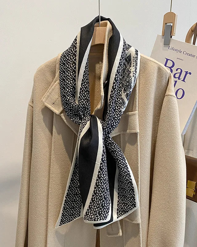Women's French-Style Polka Dot Scarf