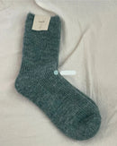 Cashmere Cotton Thermal Crew Socks