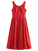 New Sleeveless Bud Chic Vest Long Dress