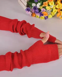 Cashmere Fingerless Arm Warmers