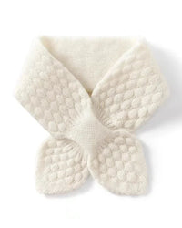 Cashmere Bowknot Knit Neck Scarf