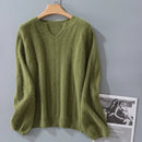 Mink Cashmere Knitted Pullover