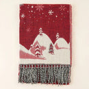 Christmas Snowflake Long Scarf