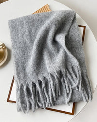 Longline Knitted Shawl Scarf