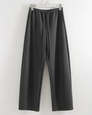 High-Waisted Wide-Leg Sweatpants