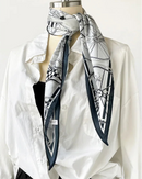 Women's Twill Diamond Silk Scarf