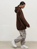 Fleece Oversized Hoodie Sweatshirt