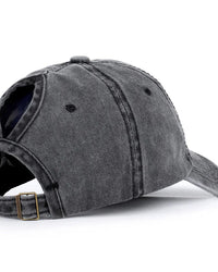 Washed Ponytail Baseball Cap