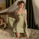 Satin Night Dress & Robe Set