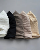 Linen Knit Slouchy Beanie