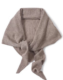 Oversized Wool Triangle Wrap Shawl