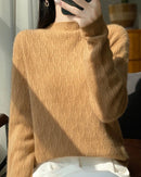 Merino Wool Diamond Jacquard Sweater