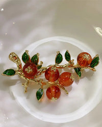 Exquisite Ruyi-Style Chinese Brooch