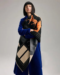 Oversized Printed Wrap Scarf Shawl