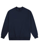 Loose-Fit Pure Cotton Pullover Sweatshirt