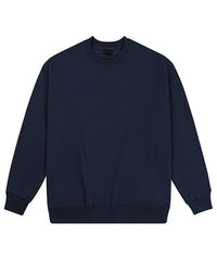 Loose-Fit Pure Cotton Pullover Sweatshirt