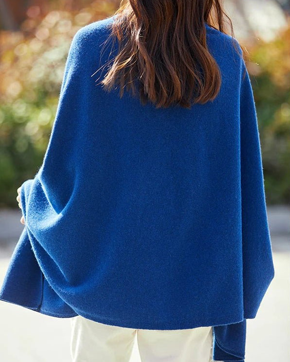 Solid Color Oversized Wool Pashmina Shawl