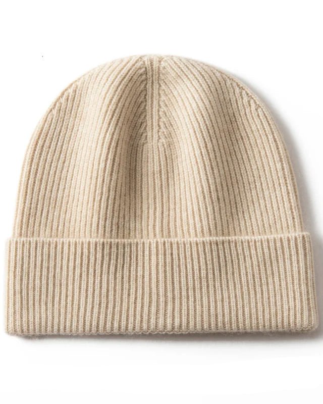 Solid Color Cashmere Soft Knit Hat