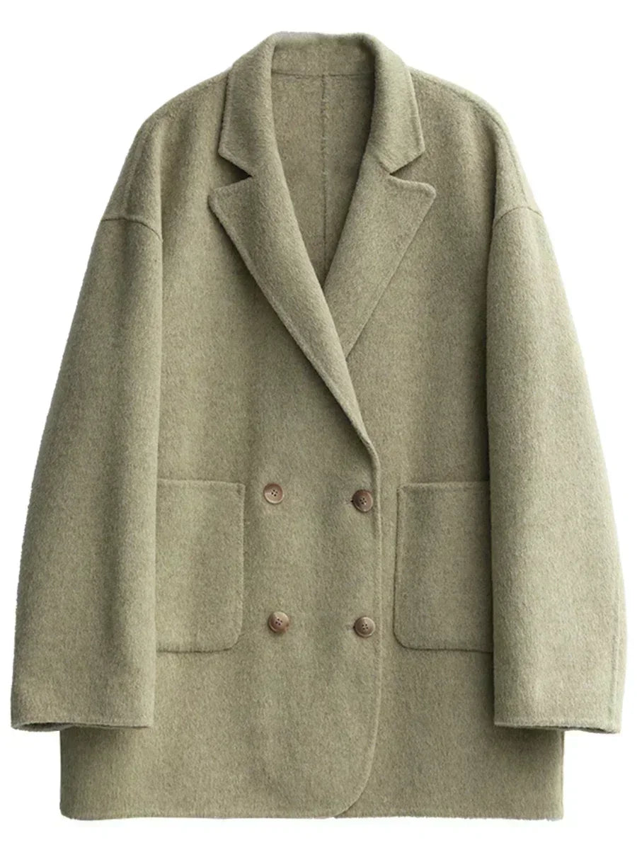Retro Double-sided Woolen Coats