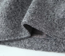 Vintage Gray Cropped Short Coat