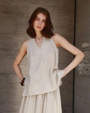 Stylish V-Neck Sleeveless Loose Camisole
