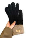 Cashmere Wool Winter Knit Gloves