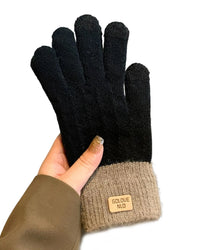 Cashmere Wool Winter Knit Gloves