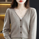 Wool Knitted Causal Cardigan