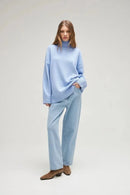 Oversized Casual Turtleneck Sweater