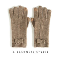 Full Finger Pure Cashmere Gloves