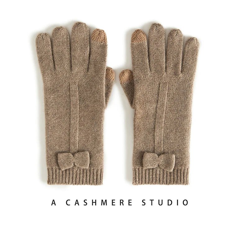 Full Finger Pure Cashmere Gloves