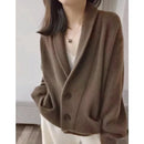 Shawl Collared 100% Cashmere Cardigan