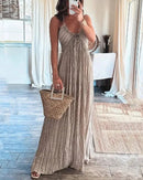 Women's Casual Beach-Style Long Dress