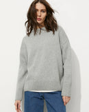 O Neck Knitted Sweater