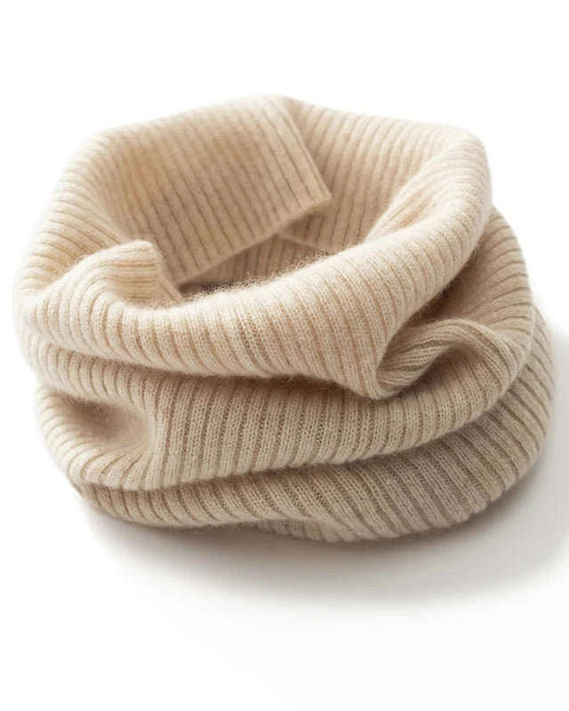 An understated winter essential, this cashmere loop scarf adds soft warmth and polished texture to simple layers.