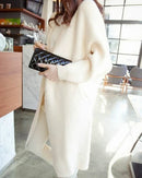 Bat Sleeve Knited Long Cardigan