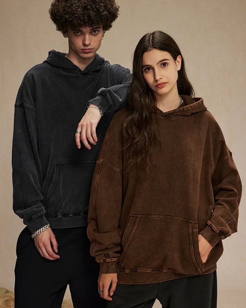 Vintage Batik Washed Cotton Hoodies