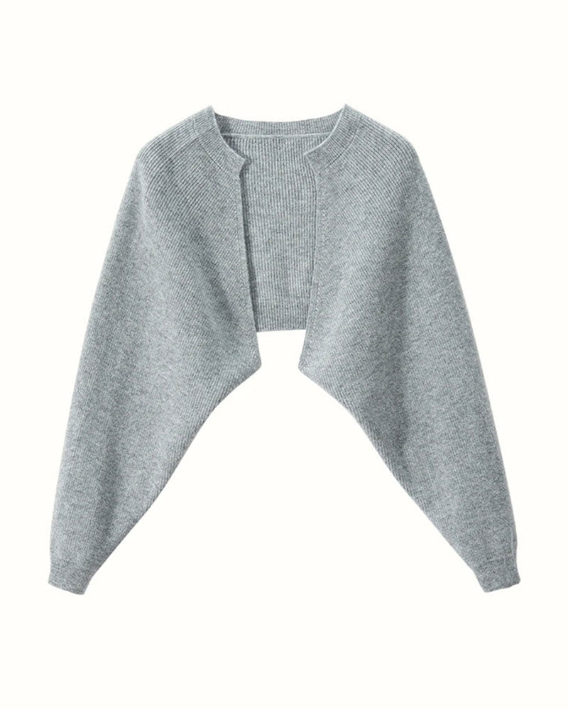 Cashmere Poncho Scarf