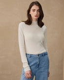 Wool Knitted Turtleneck Pullover Sweater