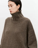 Oversized Cashmere Turtleneck Sweater