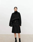 Oversized Cashmere Turtleneck Sweater