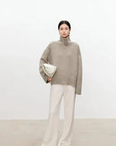 Oversized Cashmere Turtleneck Sweater