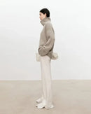 Oversized Cashmere Turtleneck Sweater
